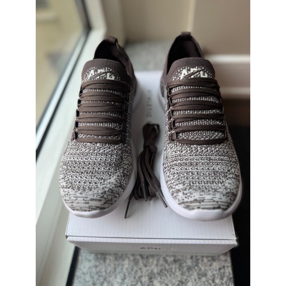NWB APL Women's Brown Ombre TechLoom Breeze Lightweight Athletic Shoes W 6.5 Y 5